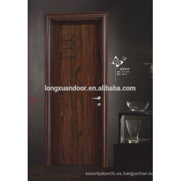 Indios diseños de una sola puerta de madera hechos en china